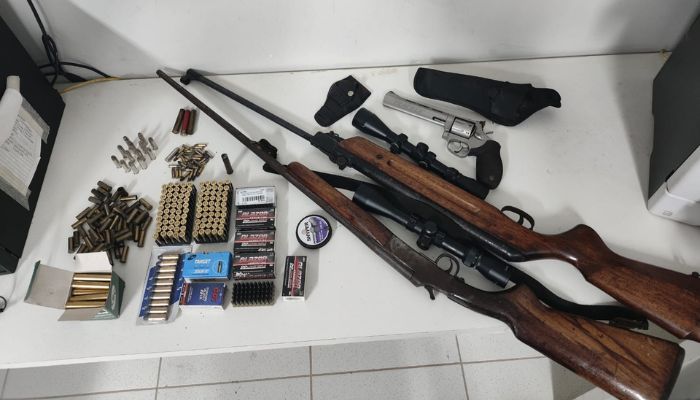 Guaraniaçu – Homem é preso após ameaçar esposa com arma de fogo